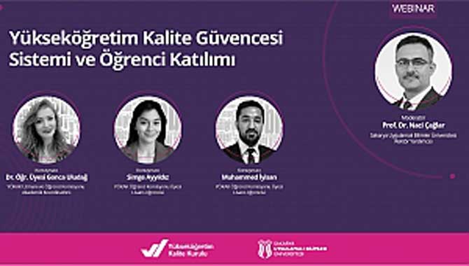 Öğrencilerin kalite süreçlerine katılımı konuşuldu