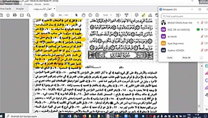 Öğretmenlere Yönelik Arapça Metin Okuma Kursları Tamamlandı