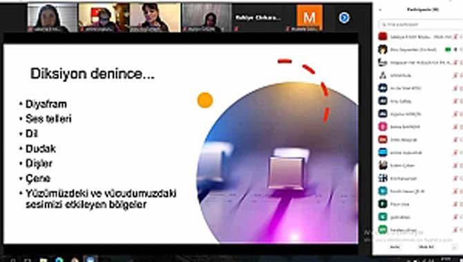 SEAK’tan Öğretmenlere Fonetik ve Diksiyon Semineri