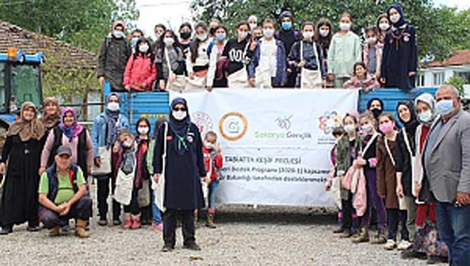 Taşkısığı Ortaokulu 'Tabiatta Keşif' projesinin misafiri 