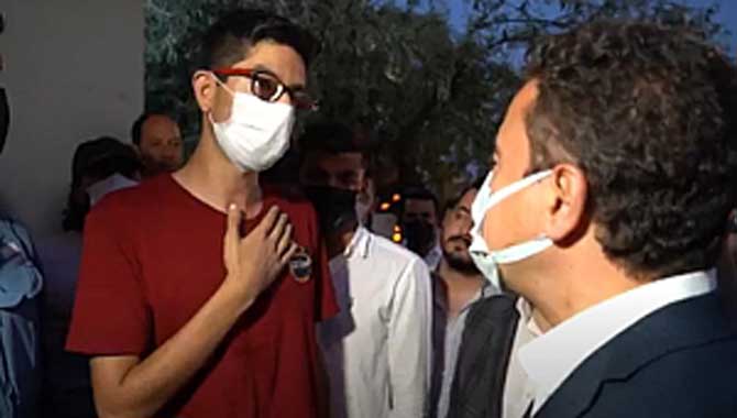 17 YAŞINDAKİ MARDİNLİ GENÇTEN BABACAN’A