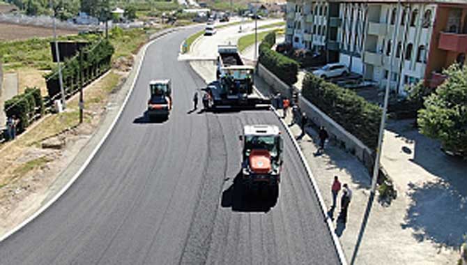 32 Evler Mahallesi’nde son etap için asfalt öncesi hazırlık başladı
