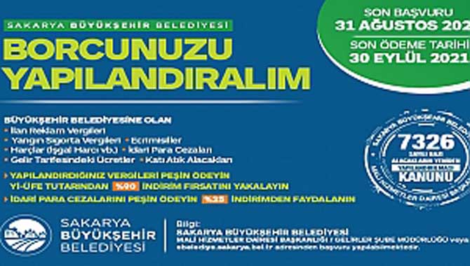 Büyükşehir'de yapılandırma başvuruları başladı