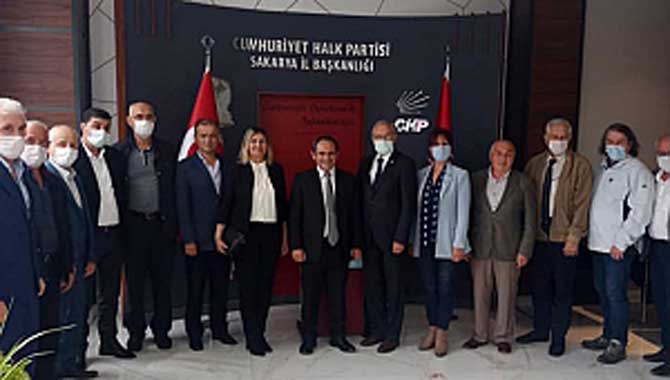 CHP Sakarya İl Başkanlığına, Sakarya STK Platformu’ndan Anlamlı Ziyaret