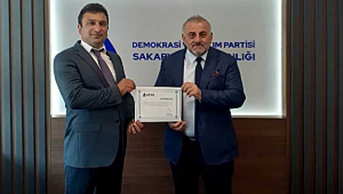 DEVA Partisi Karapürçek İlçe Başkanlığı ataması gerçekleştirildi