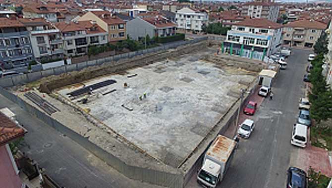 ERENLER’İN İLK KAPALI PAZAR YERİNİN TEMELİ ATILDI