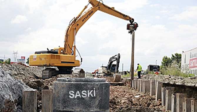LGS sınavı boyunca SASKİ altyapı çalışmalarına ara verdi