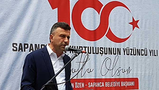 Sapanca'nın Kurtuluşunun 100. Yıl Dönümü Düzenlenen Törenle Kutlandı