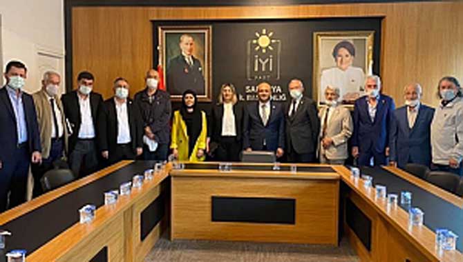 SASTOP’tan İYİ Parti’ye ziyaret