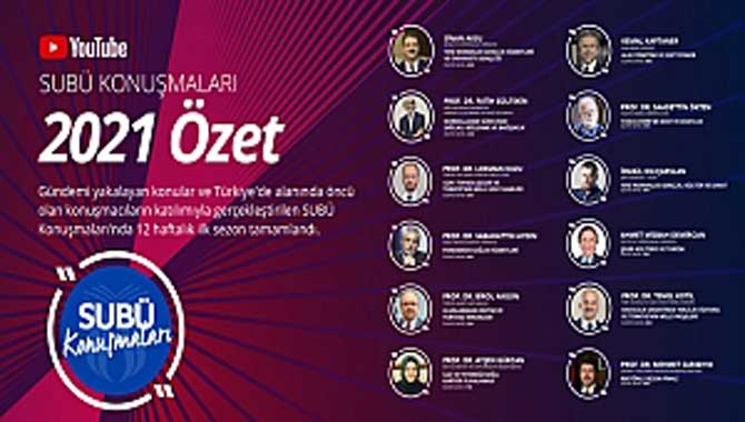 SUBÜ Konuşmaları’nın ilk sezonu tamamlandı.