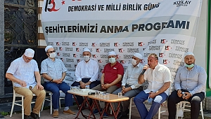 15 Temmuz Şehitleri Erenler Diriliş Meydanında Anıldı 