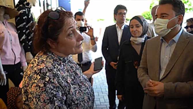 BABACAN ANTALYA’DA ESNAFLA BULUŞTU ‘Kendimizi asalım’ dedik