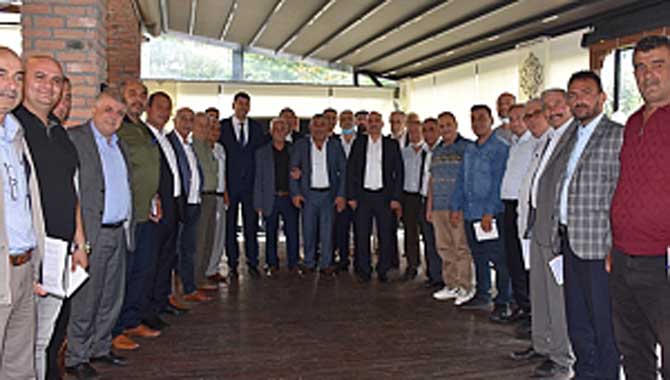 BAŞKAN FEVZİ KILIÇ MUHTARLAR İLE BİR ARAYA GELDİ