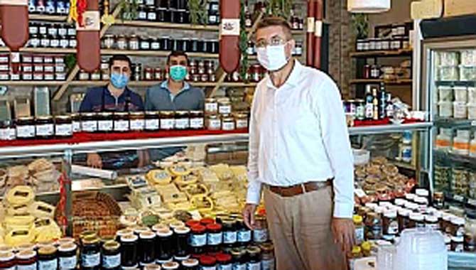 BAŞKANDAN ESNAFINA ZİYARET