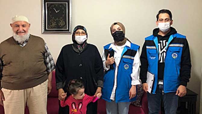 Büyükşehir şehit ve gazi ailelerinin kapısını çaldı