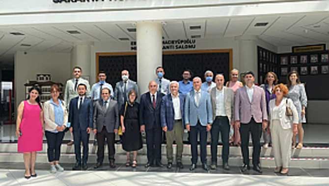 CHP ÜST YÖNETİMİ STK VE SİYASİ PARTİLERLE TEMASTA BULUNDU