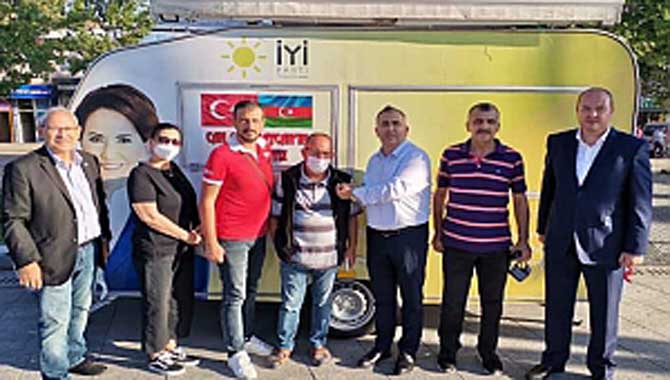 İYİ Parti Adapazarı İlçe Başkanlığı üye çalışmalarına devam ediyor