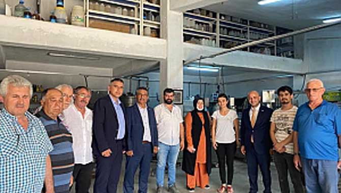 Kılıçaslan ve Yönetimi ziyaretlerini sürdürüyor