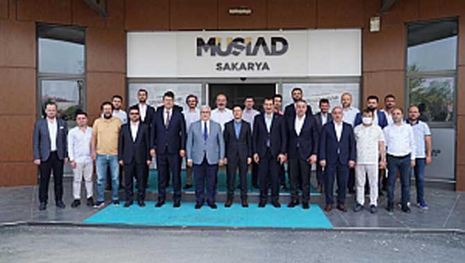 MÜSİAD AK PARTİ GENEL BAŞKAN YARDIMCISINI AĞIRLADI
