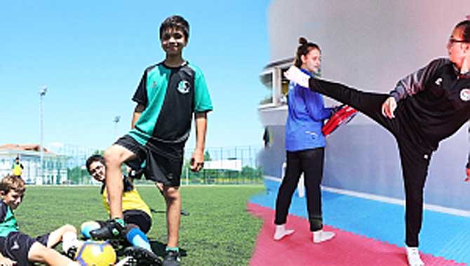 Büyükşehir'le spor dolu biz yaz (Ek fotoğraflar)