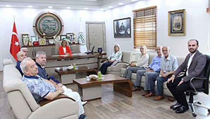 DEMOKRAT PARTİDEN ZİYARET