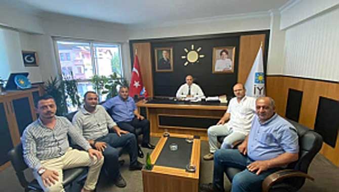 Kılıçaslan'ı ziyaret ettiler 