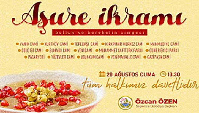 Sapanca Belediyesi, Aşure Dağıtımı Yapacak
