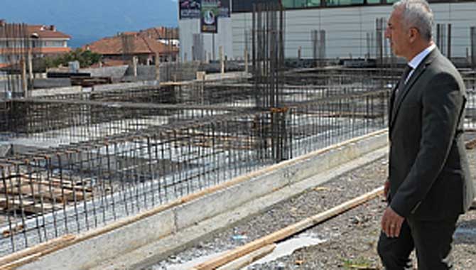 ŞEHRİN YENİ MERKEZİ YÜKSELMEYE BAŞLADI 