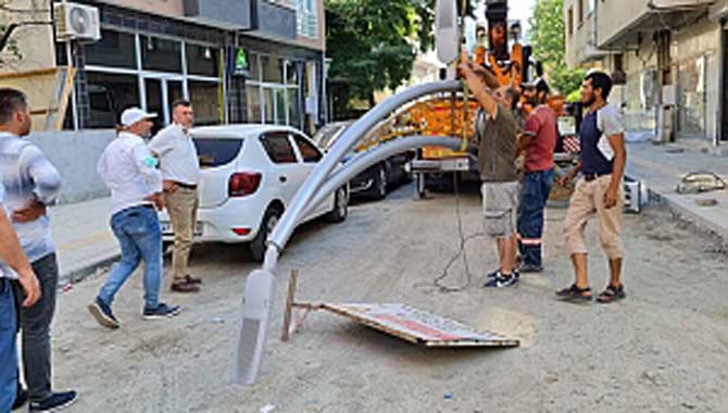Temren ve Kadı Caddeleri Güzelleşiyor