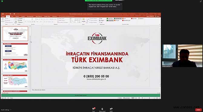 Türk Eximbank Yetkilileri SATSO Üyesi İhracatçıları Bilgilendirdi