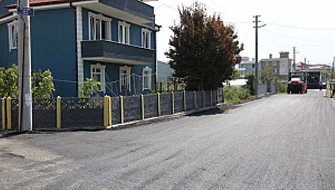 Yazlık Sokakları Yenileniyor