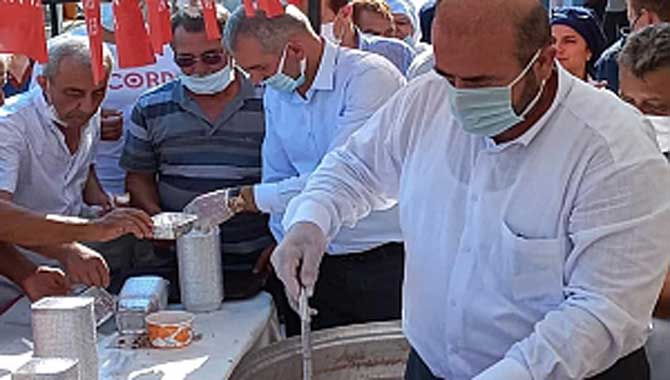 YENİDEN REFAH PARTİSİ SAKARYA İL BAŞKANLIĞI’NDAN AŞURE İKRAM PROGRAMI