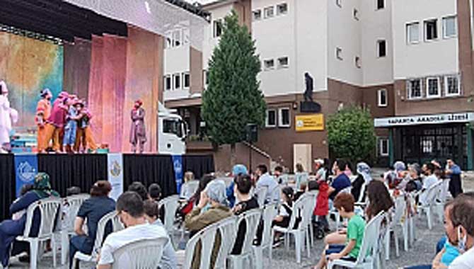 “Yunus Diye” Çocuk Tiyatrosu Sapanca’da Sergilendi