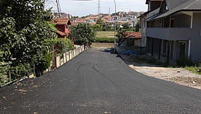 32 Evler’de Sekiz Sokak Daha Asfaltlandı