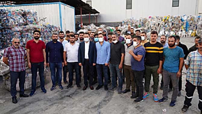 BABACAN’DAN GERİ DÖNÜŞÜM ATIK TOPLAYICILARINA ‘Meseleyi iyi anladık, dersimizi iyi çalışacağız’