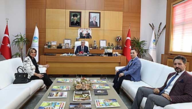 Baro Başkanı Yıldız'dan Başkan Yüce'ye iade-i ziyaret