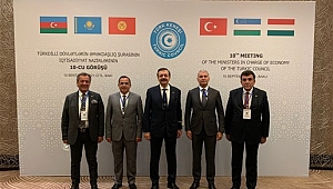 Başkan Altuğ, Türk Dünyası İş Forumu için Bakü'deydi