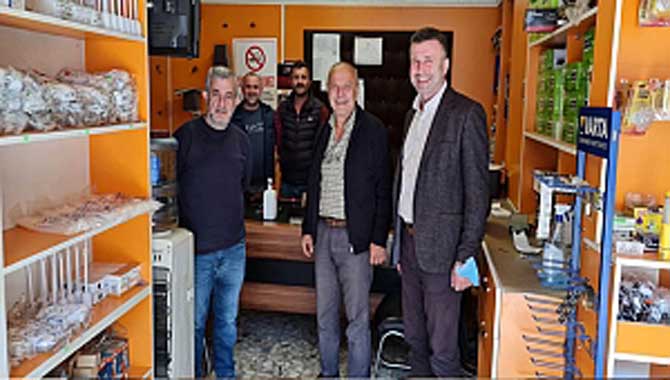 Başkan Özen, İlçe Esnafıyla Bir Araya Geldi