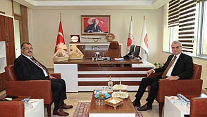 Başkan Yüce’den BAM Cumhuriyet Başsavıcısı Yılmaz’a ziyaret