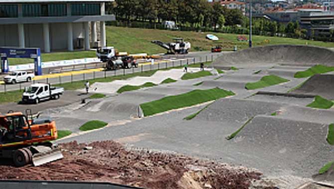 Bisiklet Vadisi’nde BMX Dünya Şampiyonası için son hazırlıklar
