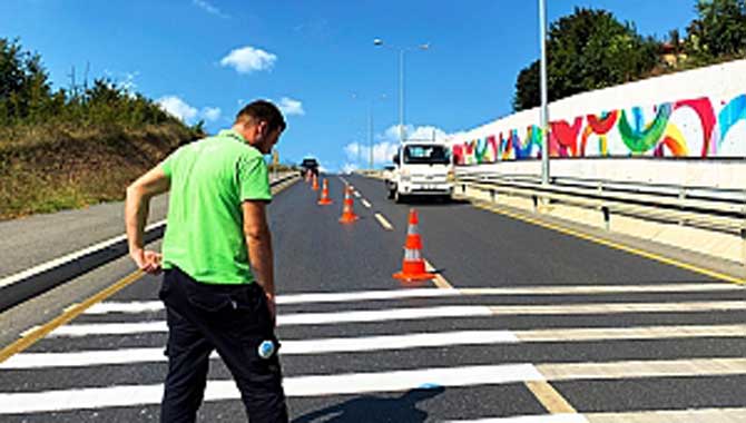 Büyükşehir, trafik güvenliğini sağlamak için yollarda