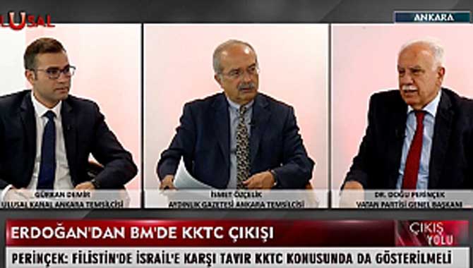  DOĞU PERİNÇEK: CUMHURBAŞKANI BM GÜNDEMİNE KKTC’NİN TANINMASI KONUSUNU GETİRMELİYDİ