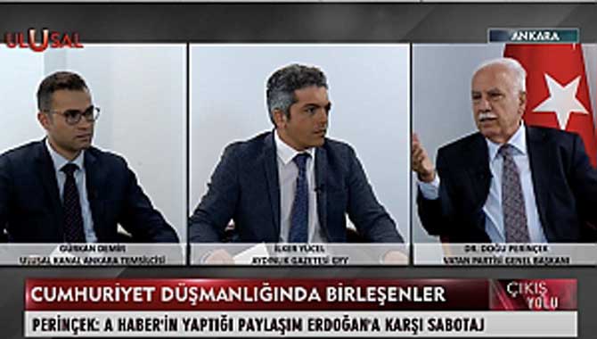 DOĞU PERİNÇEK: “DERSİM’İN GÜNDEME GETİRİLMESİ TAYYİP ERDOĞAN’A KARŞI SABOTAJDIR”
