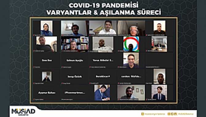 Müstakil Sanayici ve İşadamları Derneği (MÜSİAD) Sakarya Şubesi’nin Sağlık, Medikal, İlaç Üretimi ve Ticareti Komitesi “COVID-19 Pandemisi: Varyantlar ve Aşılanma Süreci” başlıklı bir program gerçekleştirdi.