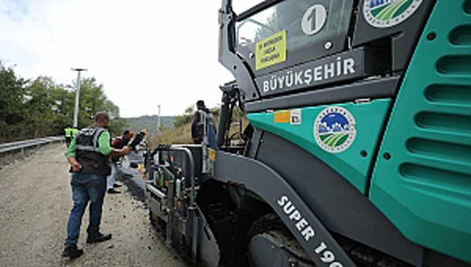 Şehrin güney girişi Büyükşehir ile yenileniyor