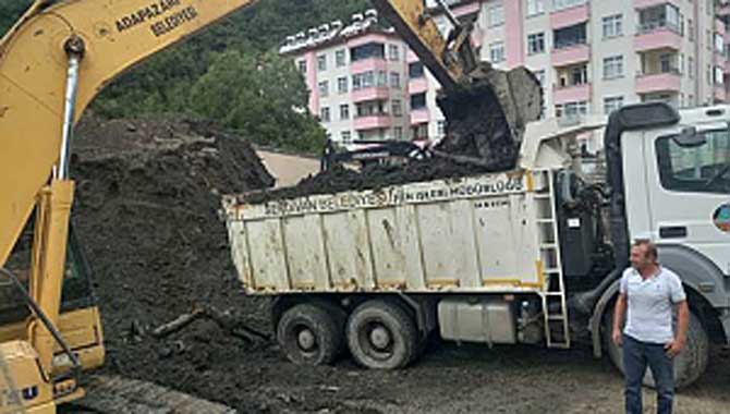 Serdivan Belediyesi Sel Bölgesinde