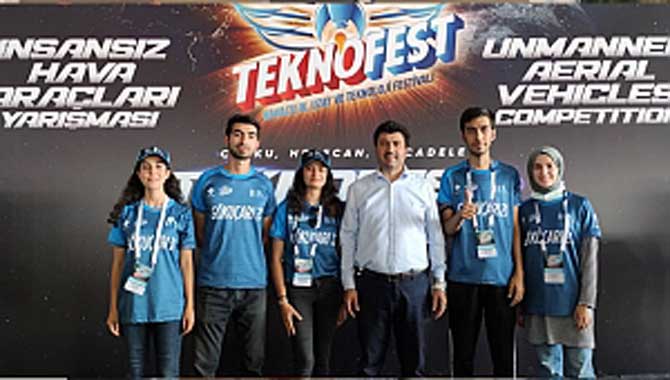 SUBÜ İHA’larından TEKNOFEST’te 2 ödül