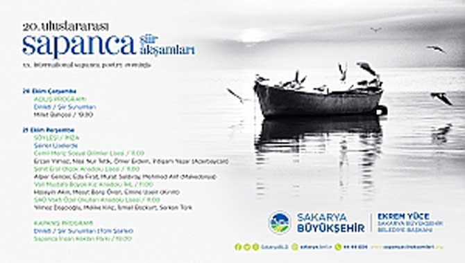 20. Uluslararası Sapanca Şiir Akşamları başlıyor 