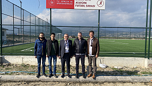 ASKF Başkanı Yaşar Zımba Geyve Atatürk Şehir Stadını inceledi 