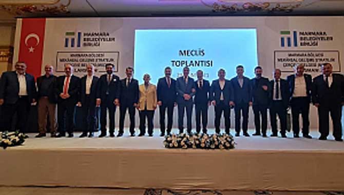 Başkan Özen, Marmara Belediyeler Birliği Toplantısına Katıldı 